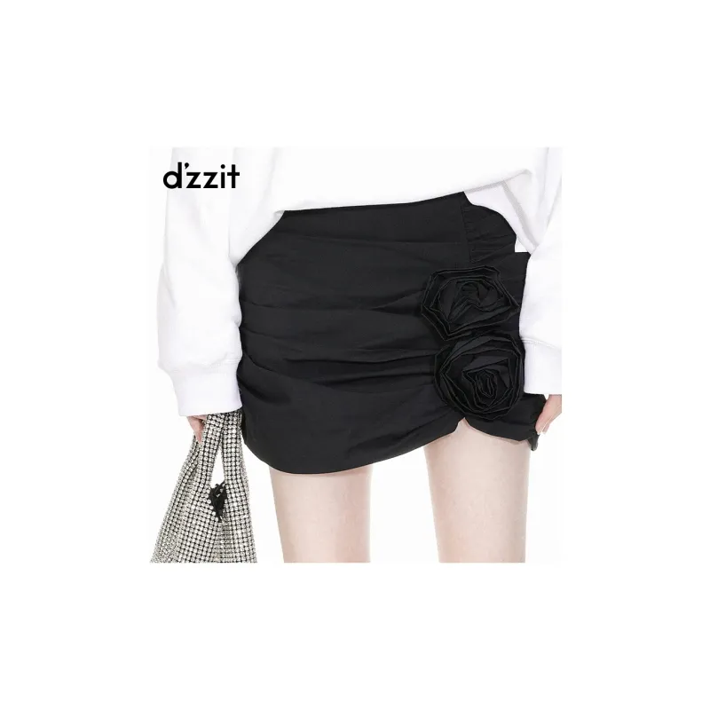 D'zzit Casual Short Skirts Women's-4