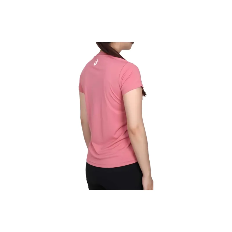 Asics T-Shirt Women's Pink Silver-3