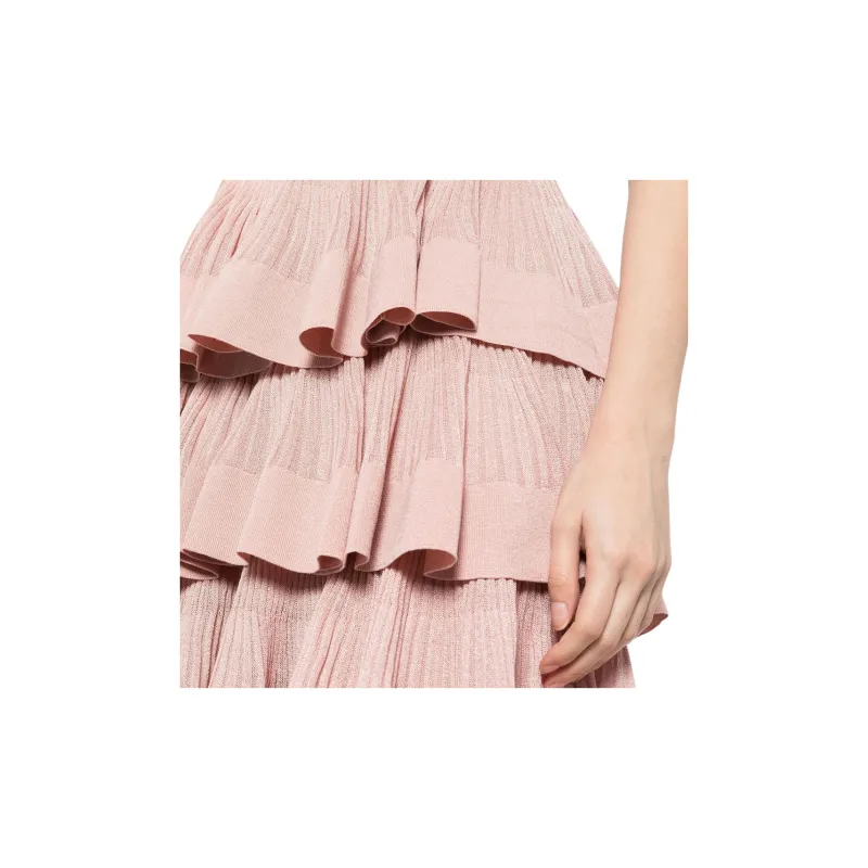Zimmermann Illustration Ruffled Mini Dress-4