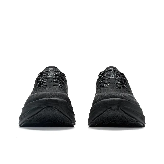 XTEP Wear-Resistant Coverage Rebound Low-Top Trail Running Running Shoes Women's Black Silver-4