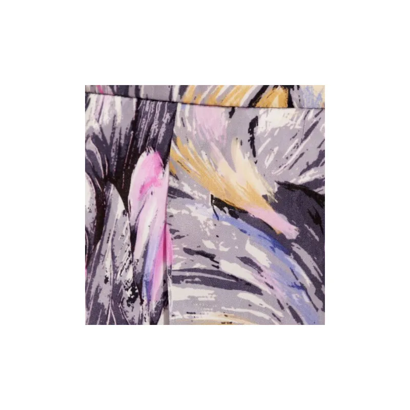 BALMAIN Feather Printed Shorts-4