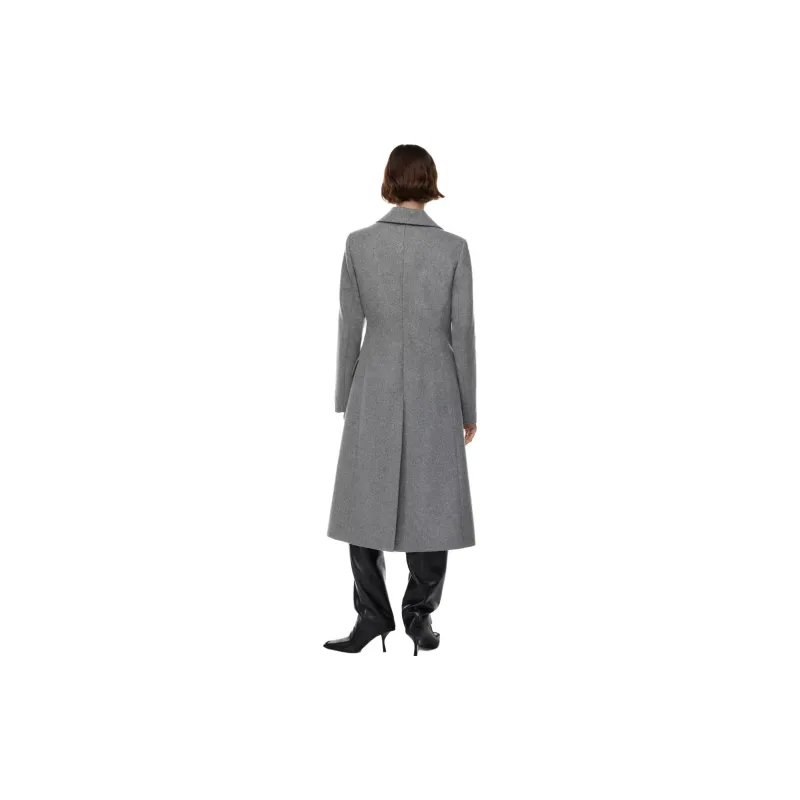 ARITZIA Wilfred Eiffel Coat Coats Women's Heather Medium Grey-2