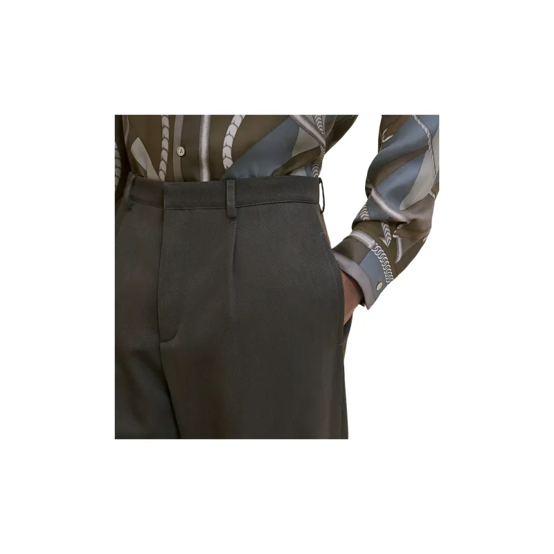 HERMES Casual Pants Men's Khaki-3
