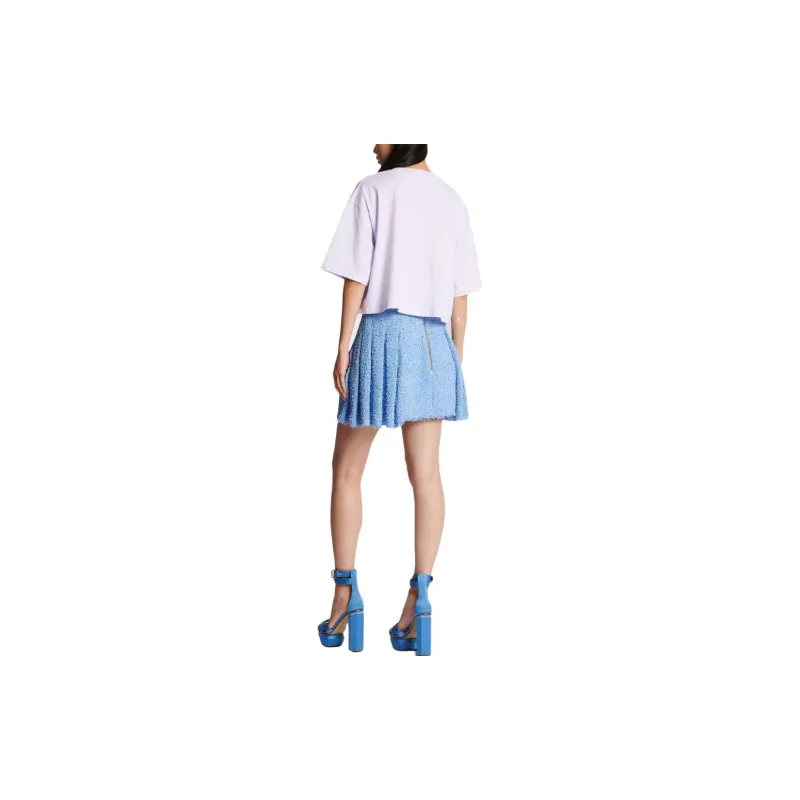 BALMAIN T Shirts Women's Purple-2