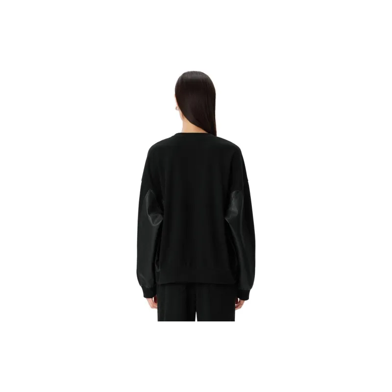 XII BASKET Sweatshirt Women's Black-1