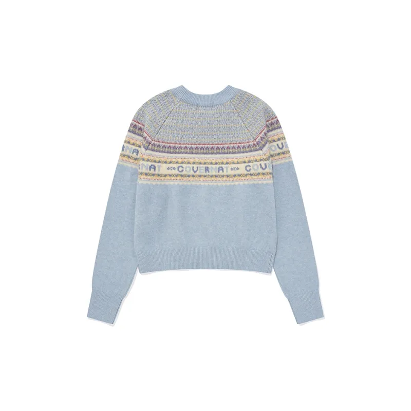 COVERNAT Sweaters Women's Sky Blue-1