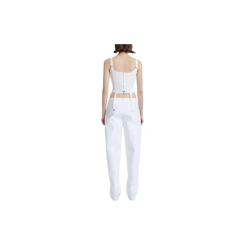 DION LEE Ribbed Combat Corset-2