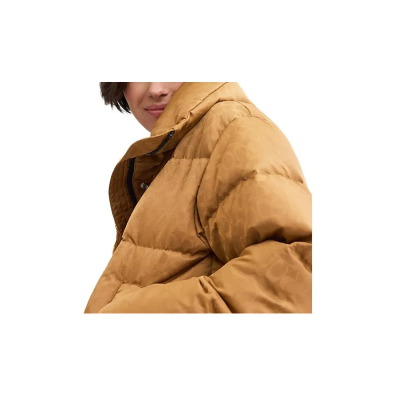 COACH FW24 Down Jacket Women's Brown-3