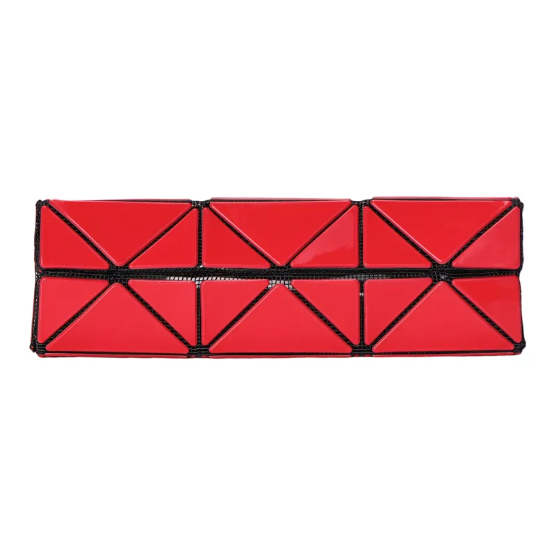 ISSEY MIYAKE Polyvinyl Chloride Resin Handbag Mini Women's Red-4