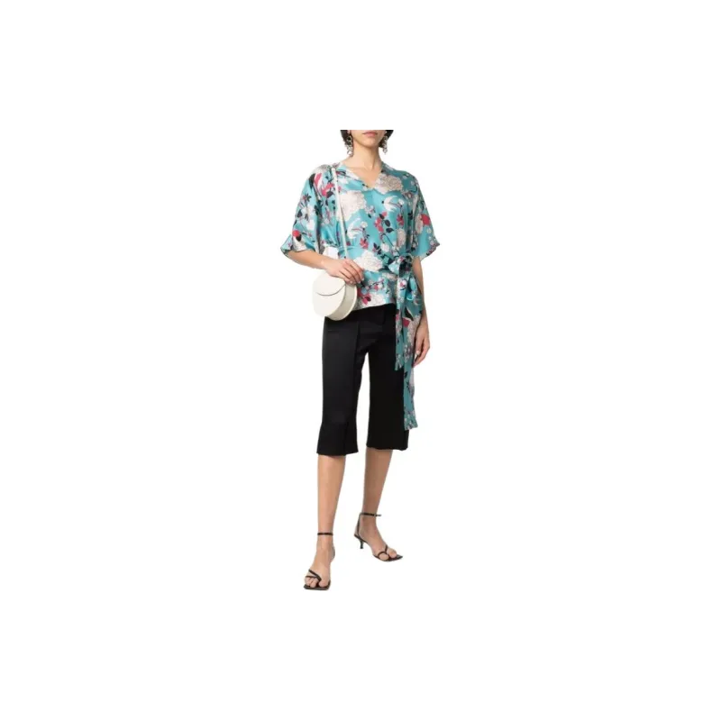 Alberto Biani Floral print Silk Blouse-1