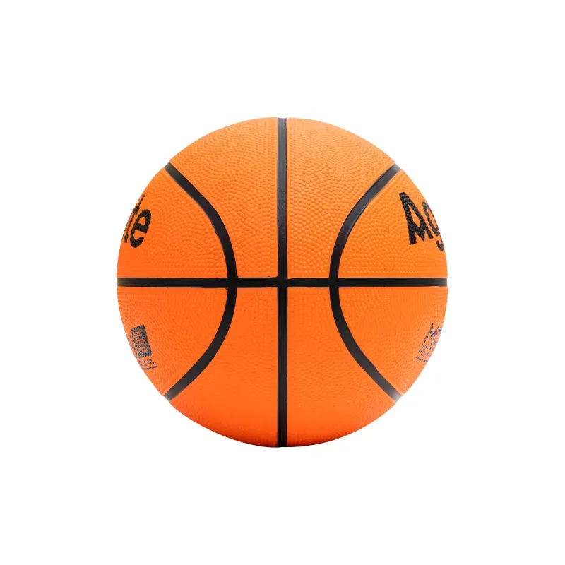 Deli x ANGENAITE Rubber Basketball Brown Orange Size 5 Training Kids'-1