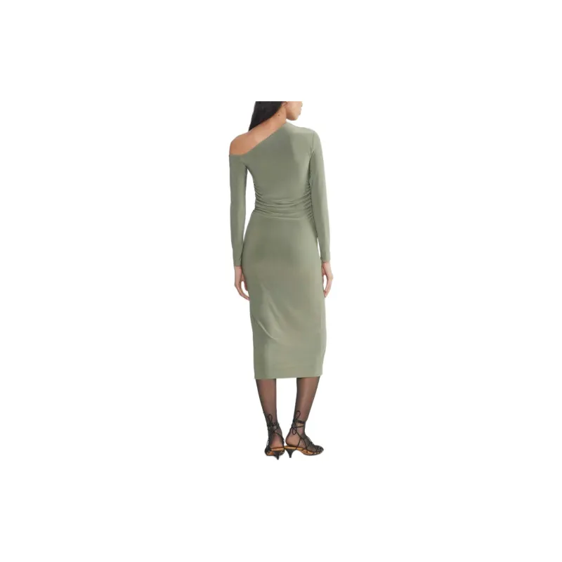 ARITZIA Wilfred Brielle Dress Long-Sleeved Dresses Women's Smoky Sage-3
