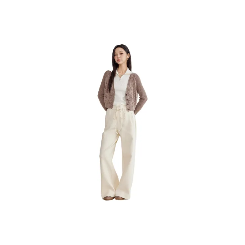 A21 Knitwear Women's Light Camel-3