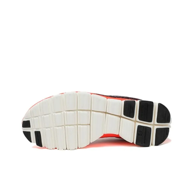 Nike Free 5.0 V4 Total Crimson Black Women's-3