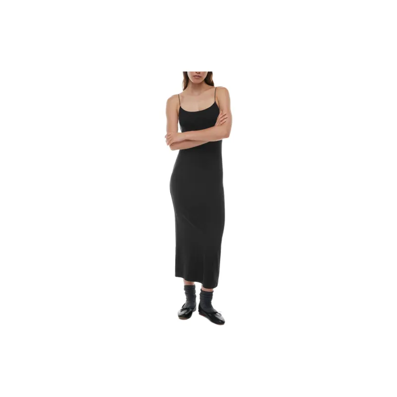 ARITZIA Wilfred Free Supernova Dress Slip Dresses Women's BLACK/Black-2