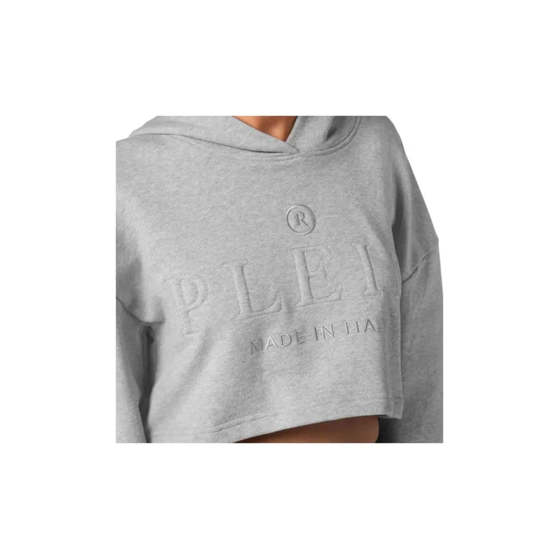 PHILIPP PLEIN Cropped Hoodie-4