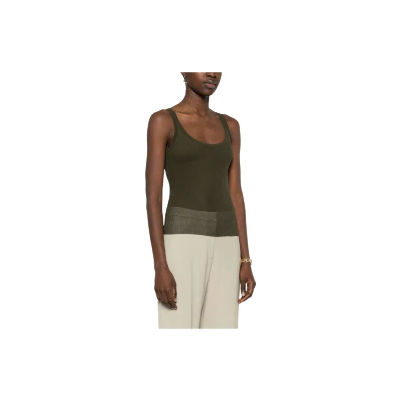 MaxMara Sleeveless Ribbed Top-3