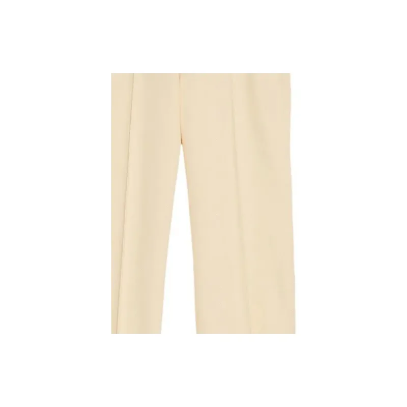 GUCCI SS23 Knitted Sweatpants Women's Cream White-3