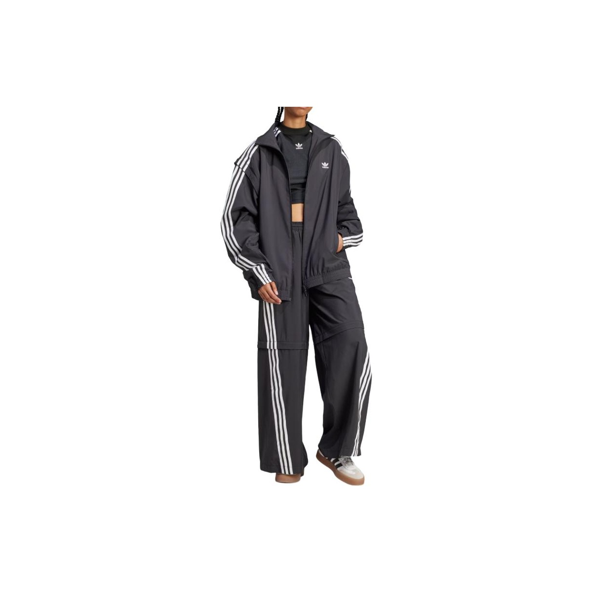 Adidas Originals Woven Firebird Adilenium Zip-Off Track Top
