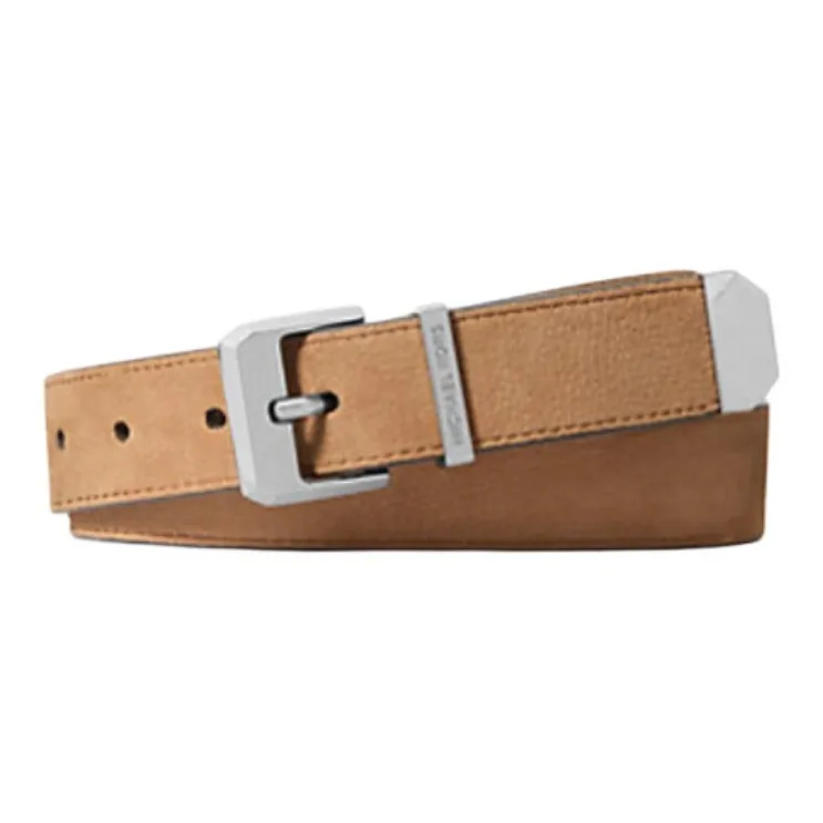 MICHAEL KORS Pebbled Leather Belt-0