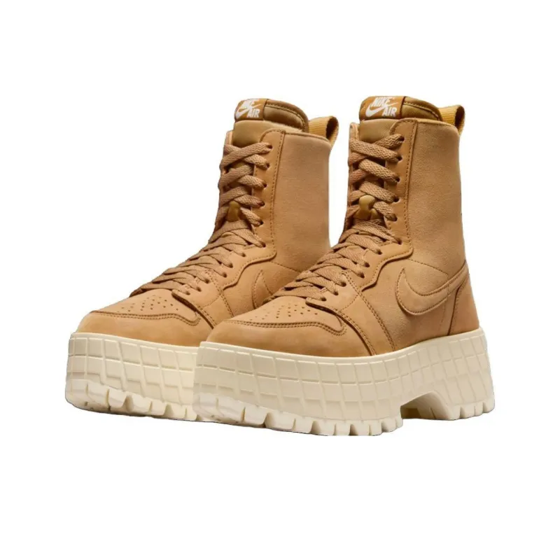 Jordan 1 Brooklyn Wheat Muslin Women's-2