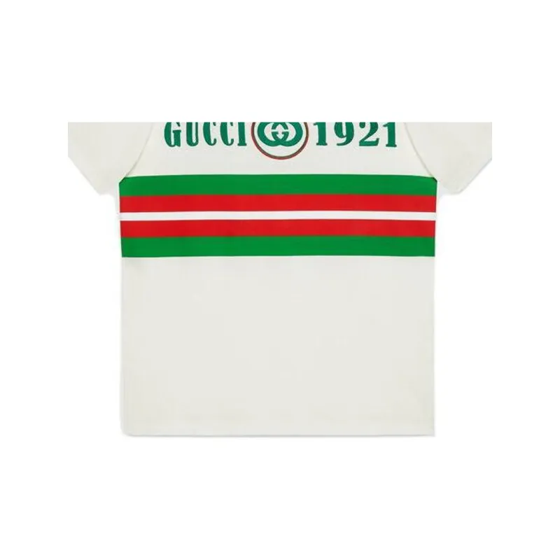 GUCCI 1921 T Shirts Women's White-5
