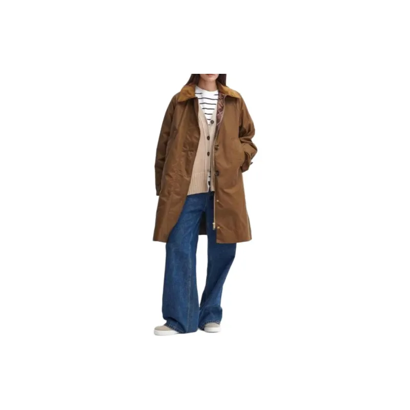 BARBOUR Hartwick Single-Breasted Waxed Jacket-1