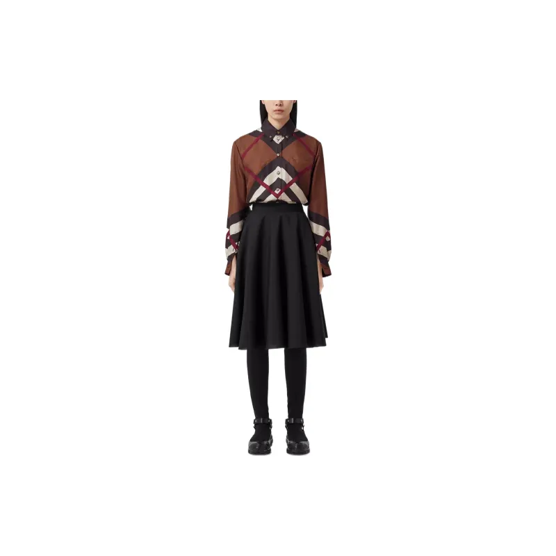 Burberry Shirts Women's Brown-1
