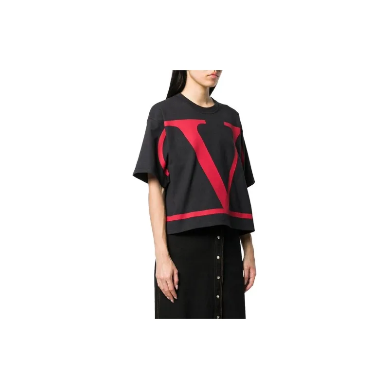 Valentino T Shirts Women's Black-3