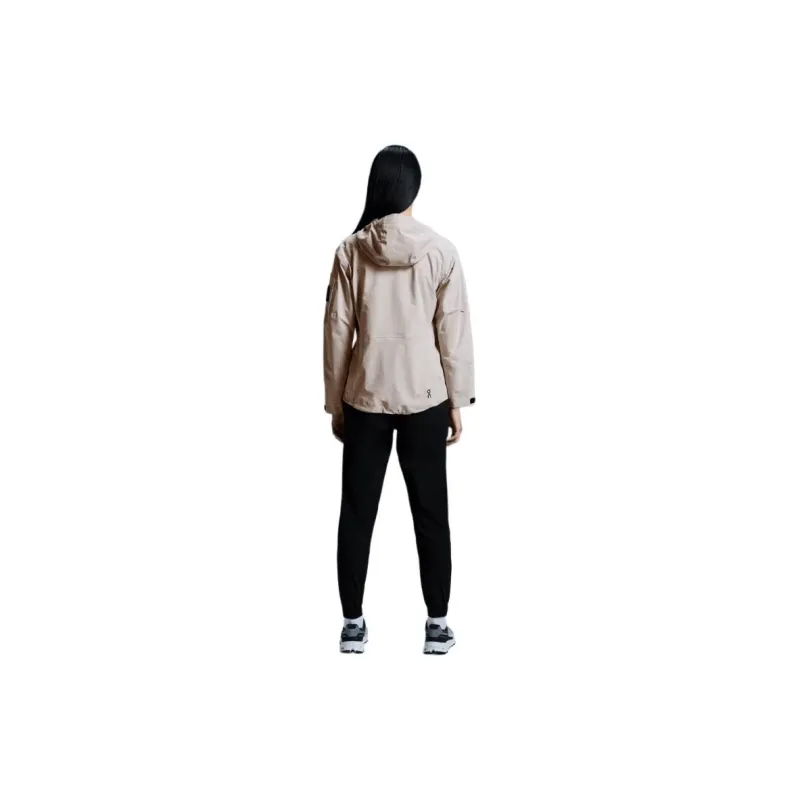 On Trek Jackets & Coats Women's Gray White-1