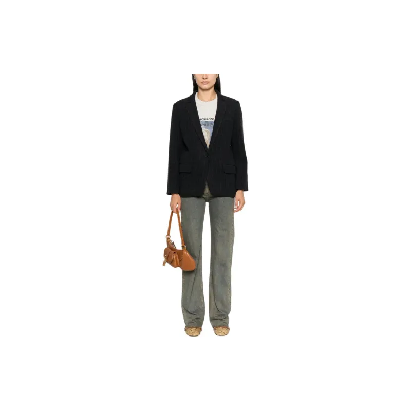 ISABEL MARANT ETOILE Charlyne Pinstriped Blazer-1