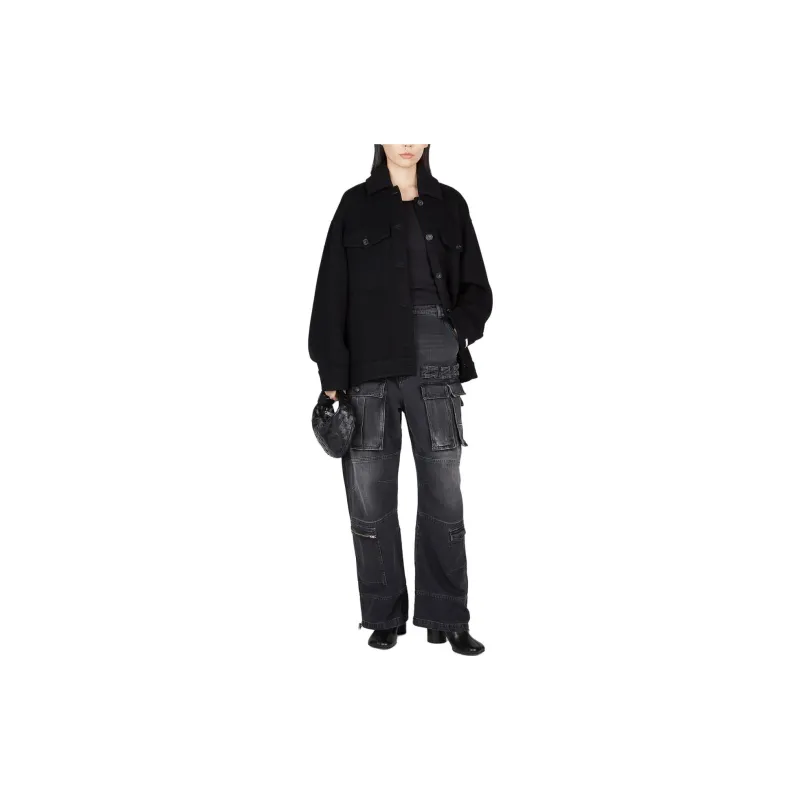 SportMax Buttoned Long Sleeved Jacket-1