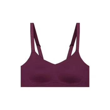 CALVIN KLEIN Bra Women's Burgundy