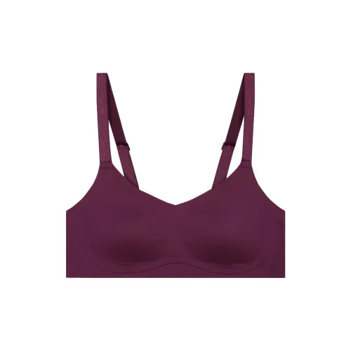 CALVIN KLEIN Bra Women's Burgundy