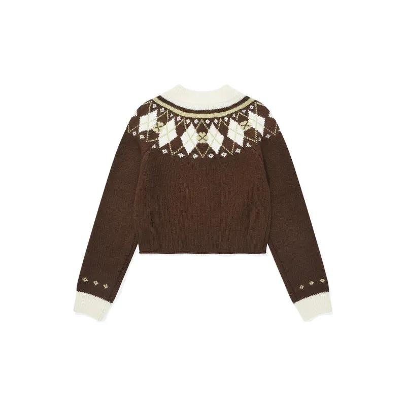 COVERNAT FW24 Knitwear Women's Brown-1