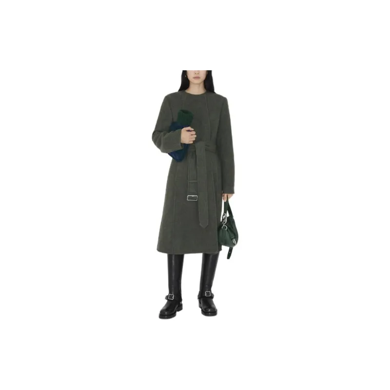 Burberry Single breasted Wool Coat-1