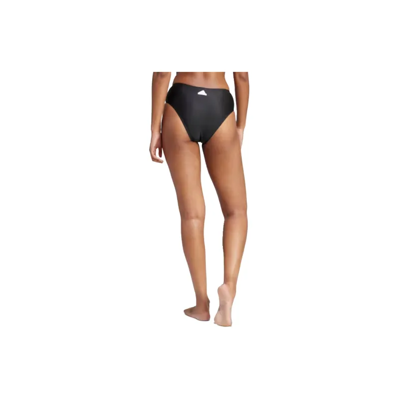 Adidas ICONISEA HIGH-WAIST BIKINI BOTTOMS Swimming Shorts Women's Black-2