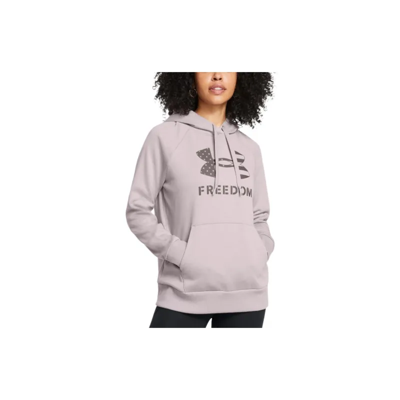 Under Armour RivalFreedom Sweatshirt Women's Lyle Gray-2