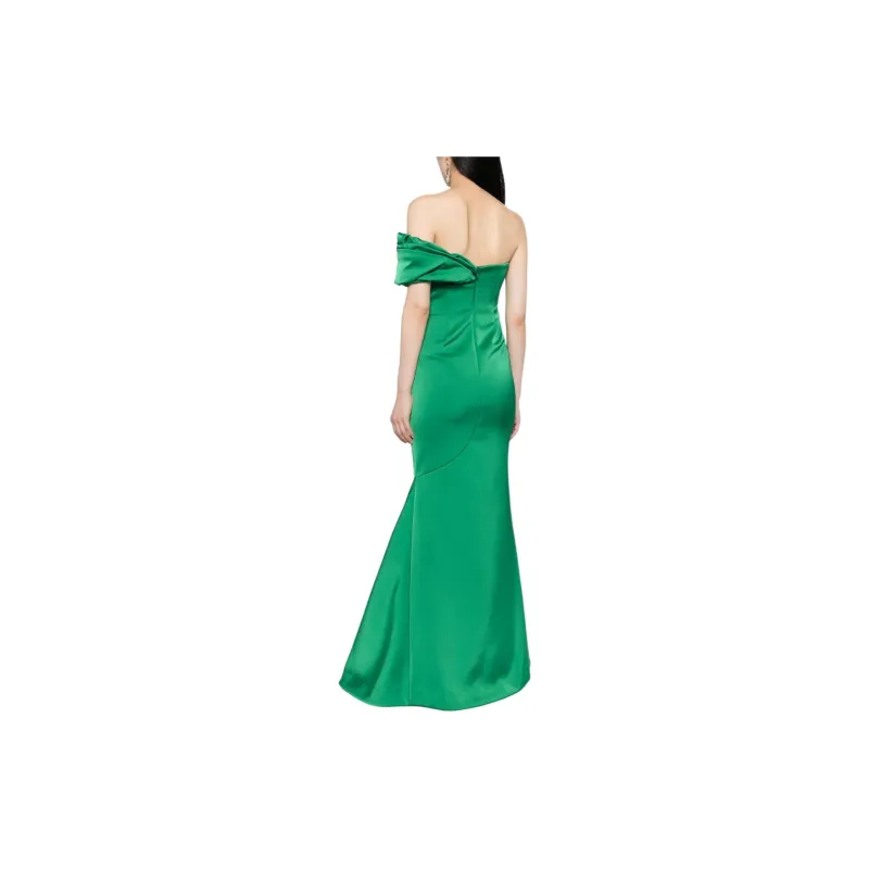 RACHEL GILBERT Edan Asymmetric Mermaid Maxi Dress-2