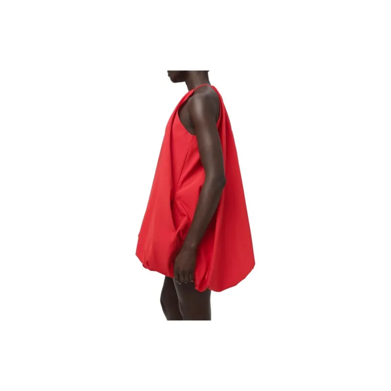 ZARA Slip Dresses Women's Red-4