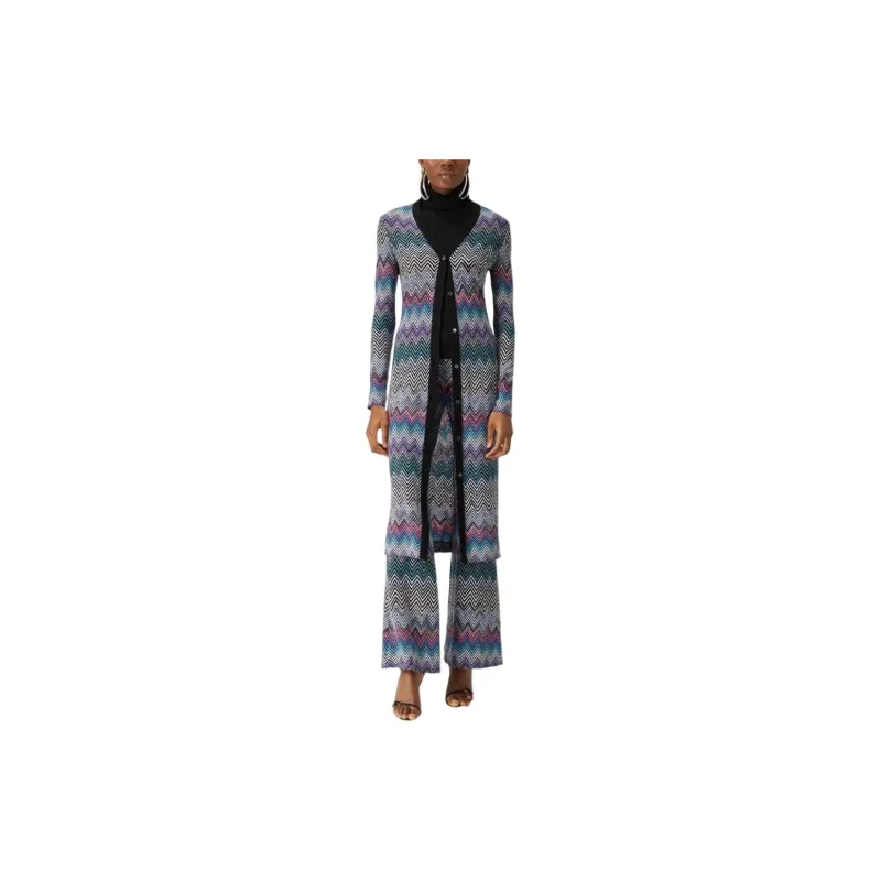 MISSONI Zigzag Long Cardigan-1