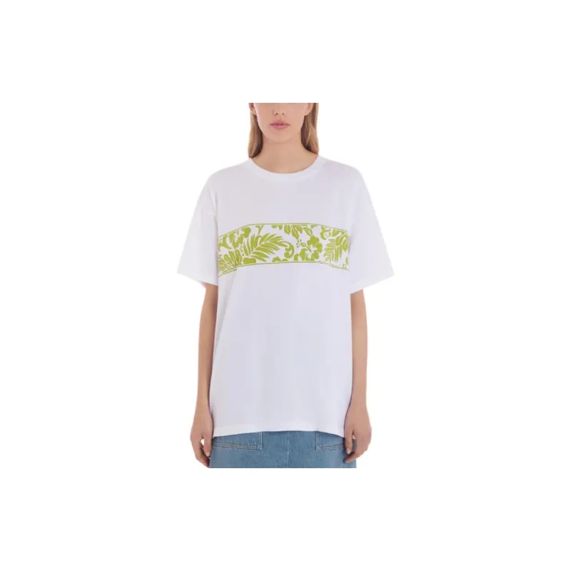 Maison Kitsune T Shirt Women's White-3