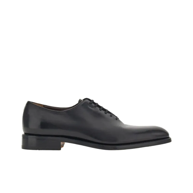 FERRAGAMO Tramezza Dress Shoes Men's Black-1