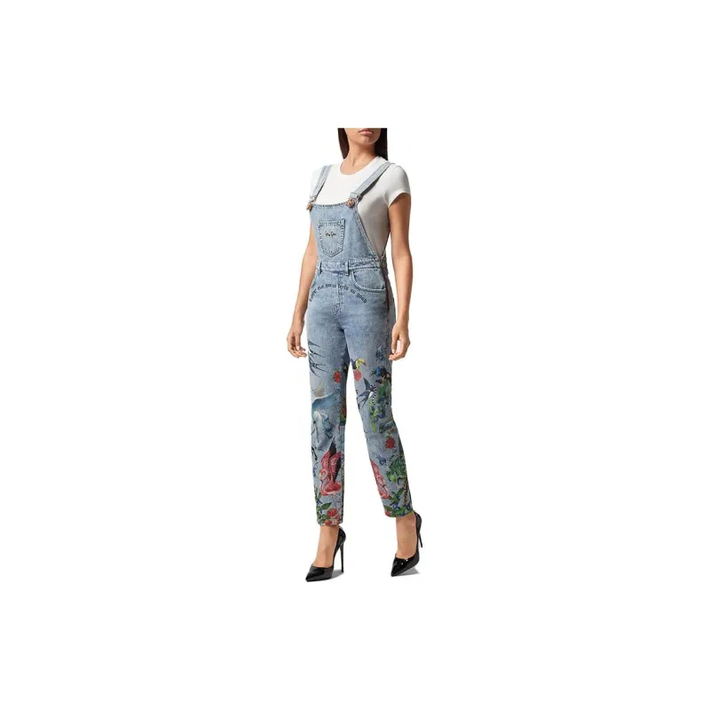PHILIPP PLEIN Creature Print Skinny Jeans-2
