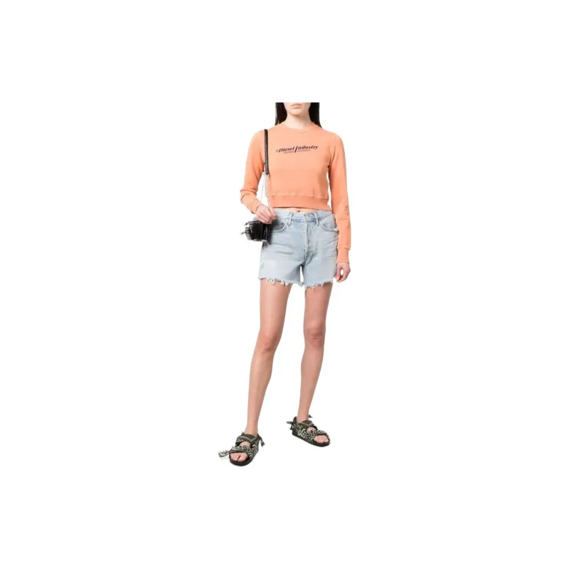 DIESEL Sweatshirts Women's Orange-1