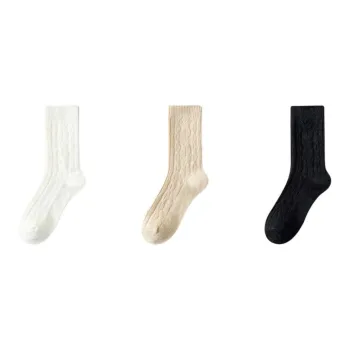 MIIOW Mid Calf Socks Women's Combo Set