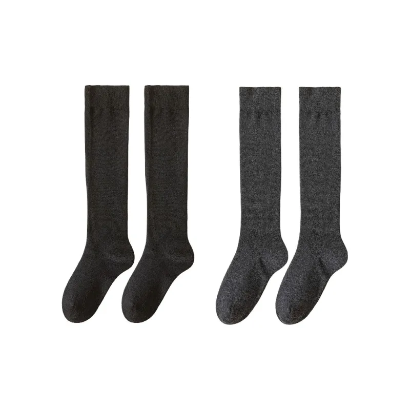 MIIOW Knee High Socks Women's Combo Set-4