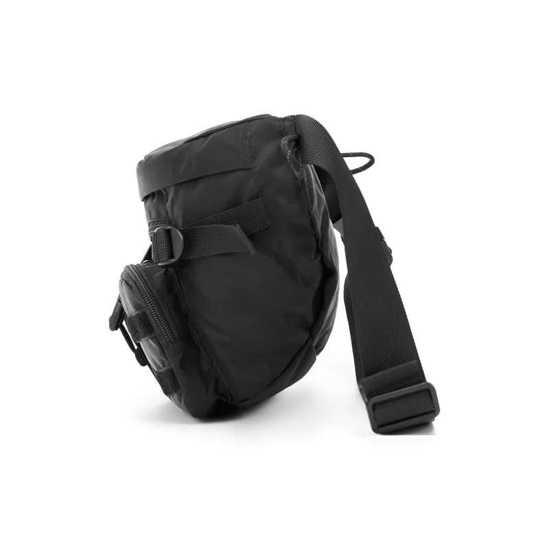 Kawasaki Fabric Crossbody Bag, Sling Bag Unisex Black-3