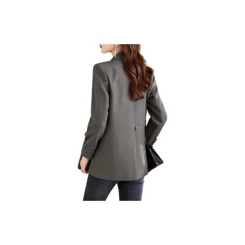 TERRE BLEUE Business Suit Women's Gray