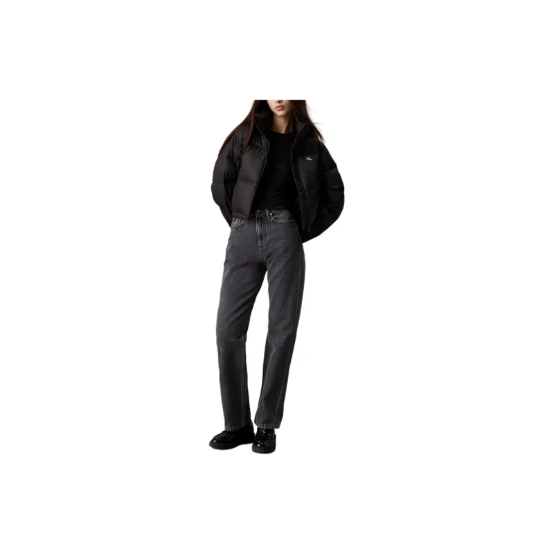 CALVIN KLEIN Jackets Coats Women's Black-2